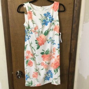 Matilda Jane 2P Floral Mini Dress - White, Coral, Blue, Green NEW